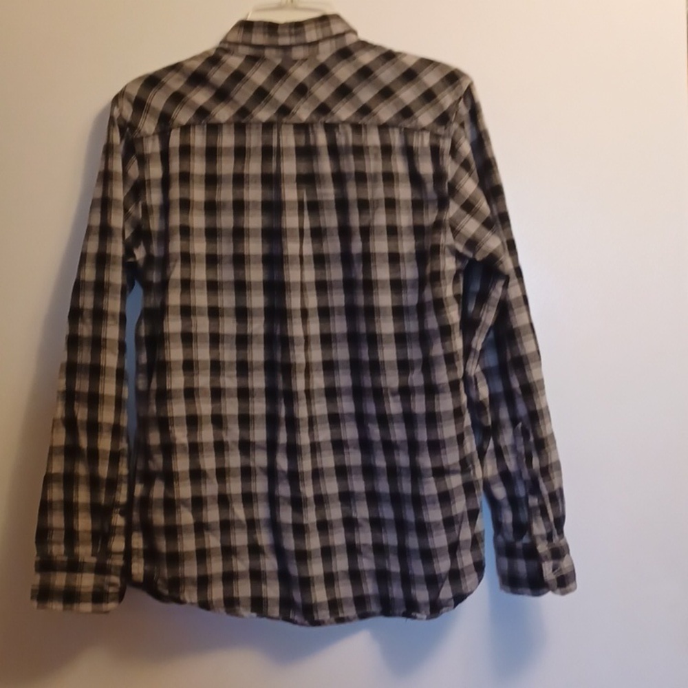LEVI'S, MENS, ONE POCKET, LONG SLEEVE, FLANNEL SHIRT, SIZE SMALL - Picture 3 of 5